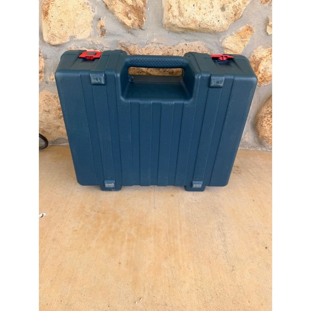 Bosch Blue Plastic Hard Shell Power Tool Carrying Case with Red Latches 19x15x6